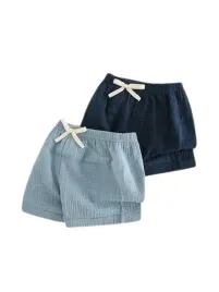 shein-krotkie-spodenki-dzieciece-z-kokarda-na-gumce-2-pack-92-98cm-1ef