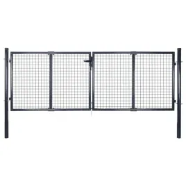 vidaxl-brama-ogrodowa-z-siatki-galwanizowana-stal-289x100-cm-szara