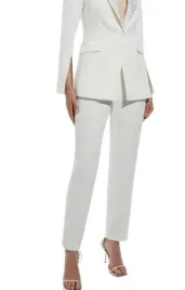 karen-millen-tall-eleganckie-biale-spodnie-proste-z-cyrkoniami-38-b1f