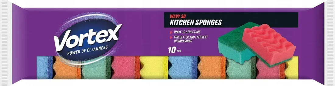 vortex-gabki-kuchenne-3d-wave-10-szt-waga-z-opakowaniem-0-05-kg