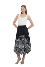 karen-millen-granatowa-spodnica-midi-z-paskiem-i-haftem-petite-36-b1f