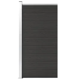 vidaxl-panel-ogrodzeniowy-z-wpc-95x186-cm-czarny