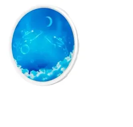 lampa-sufitowa-led-z-motywem-ksiezyca-sciemnialna-sterowana-pilotem-24w