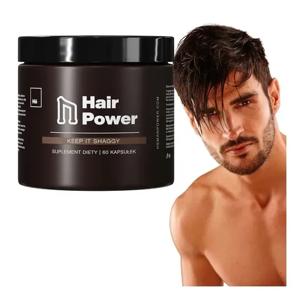 Hair Power Na Porost Włosów Tabletki He Man Power Kapsułki Max Wellness