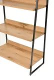 regal-livin-hill-indus-90x190-cm-wysoki-drewno-debowe-metal-na-ksiazki-marka-livin-hill