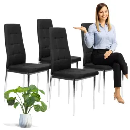 zestaw-4-krzesel-do-salonu-jadalni-proste-pikowane-krzeslo-chromowane-nogi