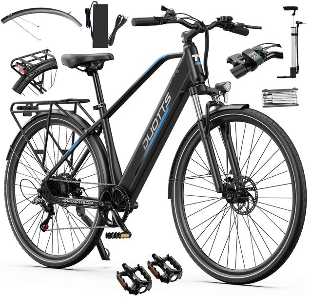 Rower Elektryczny DUOTTS C29 Lite 250W 36V 13Ah 65km Shimano Bateria EBIKE