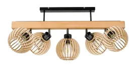 lampa-drewniana-belka-sufitowa-zyrandol-plafon-loft-czarny-na-5x-klosz-e27