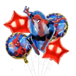 super-heroes-duzy-balon-spiderman-78-cm-spider-inne-5-sztuk