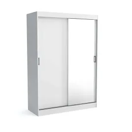 szafa-przesuwna-do-salonu-150-cm-rio-z-lustrem-biala-polki-i-drazek