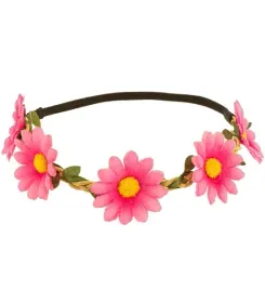 opaska-na-glowe-rozowe-kwiatki-kwiaty-akcesoria-hippie-hippis-karnawal
