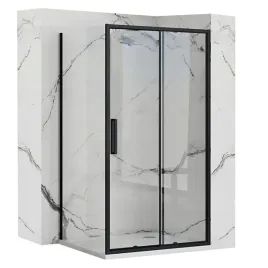 kabina-prysznicowa-drzwi-przesuwne-narozna-rapid-slide-150x90-czarna-black