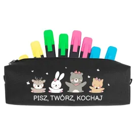 piornik-czarny-szkolny-wyprawka-do-szkoly-przedszkola-pisz-tworz-kochaj