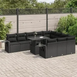 vidaxl-11-cz-zestaw-wypoczynkowy-do-ogrodu-poduszki-czarny-rattan-pe