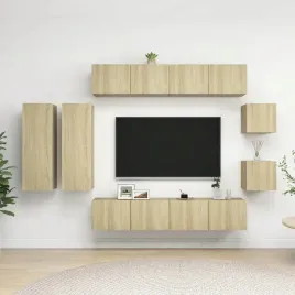 vidaxl-8-cz-zestaw-szafek-tv-dab-sonoma-material-drewnopochodny