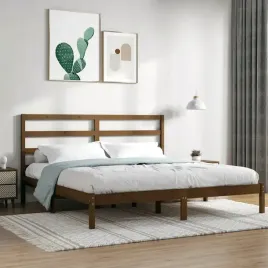 vidaxl-rama-lozka-miodowy-braz-lite-drewno-sosnowe-200-x-200-cm
