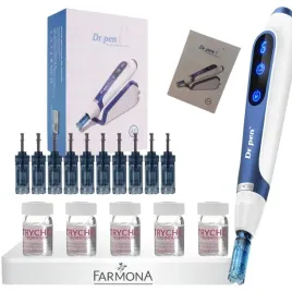 dr-pen-derma-pen-ulitma-a11-10x-kartridz-5x-ampulki-farmona-trycho