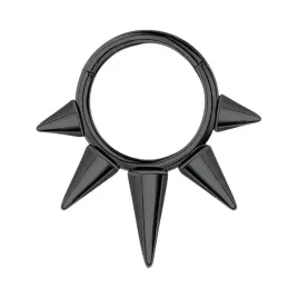 kolczyk-piercing-clicker-z-stozkami-punk-czarny-septum-stal-316l-12-10