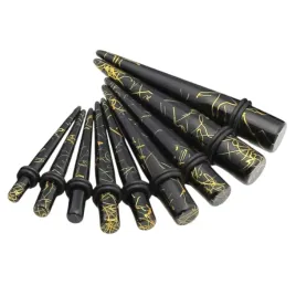taper-rozpychacz-expander-zestaw-czarno-zloty-9-sztuk-16-10mm