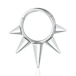 kolczyk-piercing-clicker-z-stozkami-punk-srebrny-septum-stal-316l-12-8
