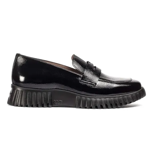Wonders Półbuty Damskie Skórzane Czarne A-4402-NEGRO r.39