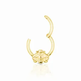 kolczyk-piercing-zloty-z-pszczola-clicker-kolko-lobe-nostril-tytan-12-10