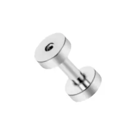 klasyczny-tunel-odkrecany-stal-ch-316l-srebrny-metal-plug-1sztuka-25mm