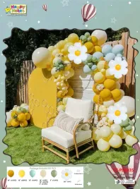 girlanda-balonowa-zestaw-balonow-kwiaty-kolorowe-pastelowe-wiosenne-zolte
