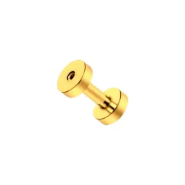 klasyczny-tunel-odkrecany-stal-ch-316l-zloty-metal-plug-1sztuka-25mm