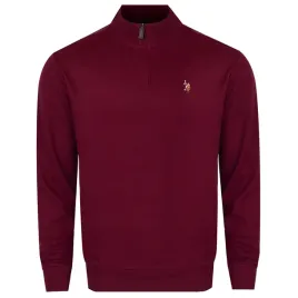 bluza-meska-u-s-polo-assn-logo-11c847-bordowa