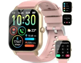 smartwatch-damski-185-cala-ekran-dotykowy-rozowy-wodoodporny