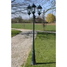 vidaxl-stojaca-lampa-ogrodowa-3-ramienna-230-cm-ciemnozielona-czarna