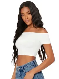 shein-top-damski-bialy-gladki-dopasowany-40-42-1ee
