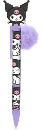 kuromi-sanrio-dlugopis-automatyczny-z-zawieszka-pomponem