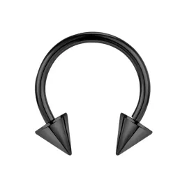 kolczykpiercing-podkowa-czarna-z-dwoma-stozkami-septum-daith-tytan-12-10-3