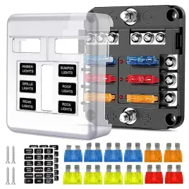 skrzynka-obudowa-bezpiecznikow-6-polowa-modul-12-szt-bezpiecznikow-zestaw