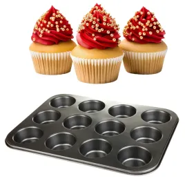 blaszana-forma-do-pieczenia-12-muffinek-powloka-teflonowa-czarna