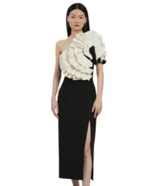 karen-millen-petite-czarna-sukienka-midi-z-falbana-i-rozcieciem-38-b1f