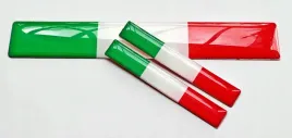 emblemat-flaga-wloch-3d-zestaw-3-sztuki-super