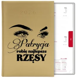 kalendarz-zloty-a5-2026-prezent-dla-stylistki-rzes-personalizowany-mix-wz