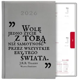 kalendarz-srebrny-a5-2026-prezent-dla-fana-lotr-j-r-r-tolkien-cytaty-wzory