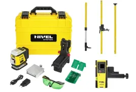 nivel-system-cl3g-laser-krzyzowy-tyczka-czujnik
