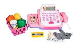 kasa-sklepowa-dla-dzieci-z-akcesoriami-rozowa-zestaw-na-prezent