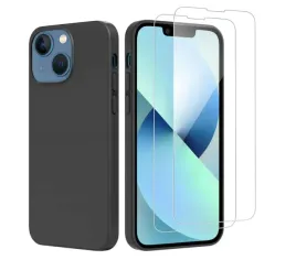 etui-iphone-13-mini-5-4-czarne-silikonowe-2x-szklo-hartowane-zestaw