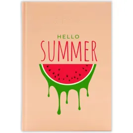 kalendarz-ksiazkowy-a5-2026-brzoskwiniowy-planer-vintage-hello-summer-wzory