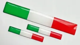 emblemat-flaga-wloch-3d-zestaw-3-sztuki-super