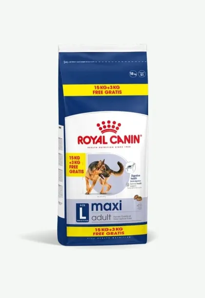 ROYAL CANIN Maxi Adult 18 kg GIGA PAKA karma dla psa, owczarek GRATISY !!!