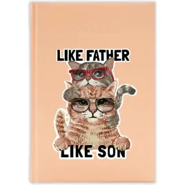 kalendarz-ksiazkowy-a5-2026-brzoskwiniowy-zabawny-prezent-father-son-mix-wz
