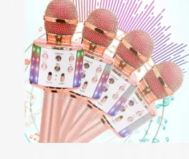 czarny-bezprzewodowy-mikrofon-karaoke-z-bluetooth-podswietlanie-rgb