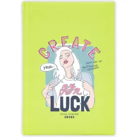 kalendarz-ksiazkowy-a5-2026-seledynowy-planer-vintage-create-luck-mix-wzory